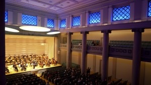 The Concert Hall in the Town Hall of Winterthur, 2009<br />Winterthur, Switzerland