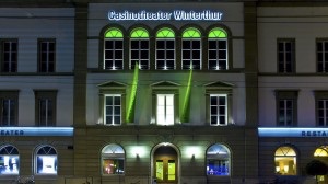 Fassadenbeleuchtung Casinotheater, 2010<br />Winterthur, Schweiz